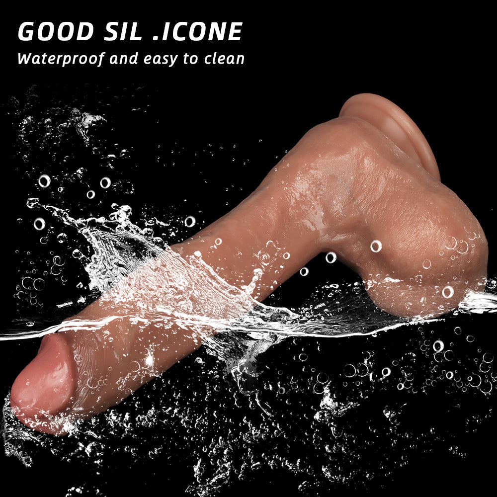 10 Inch Liquid Silicone Realistic Dildo