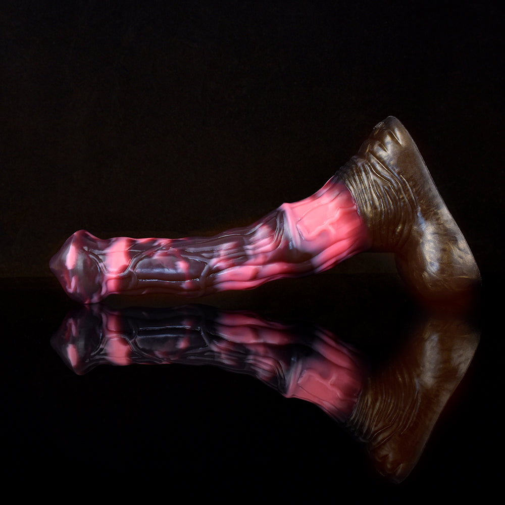 10 Inch Long Silicone Fantasy Horse Dildo