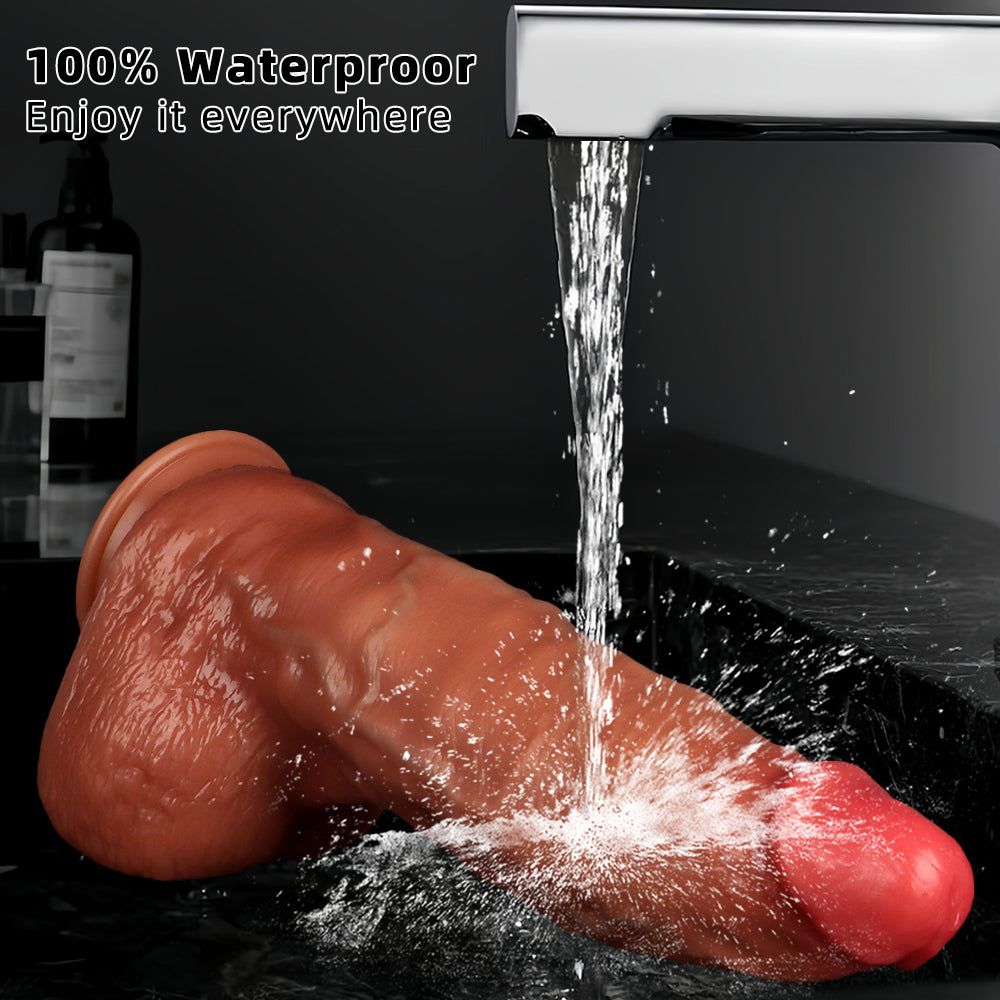 Big Realistic Dildo Thick Silicone 13 inches