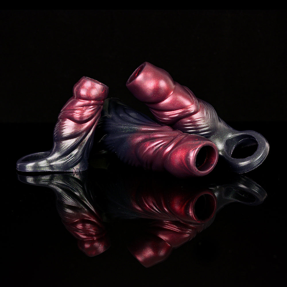 Monster Texture Open Penis Enlargement Sleeves