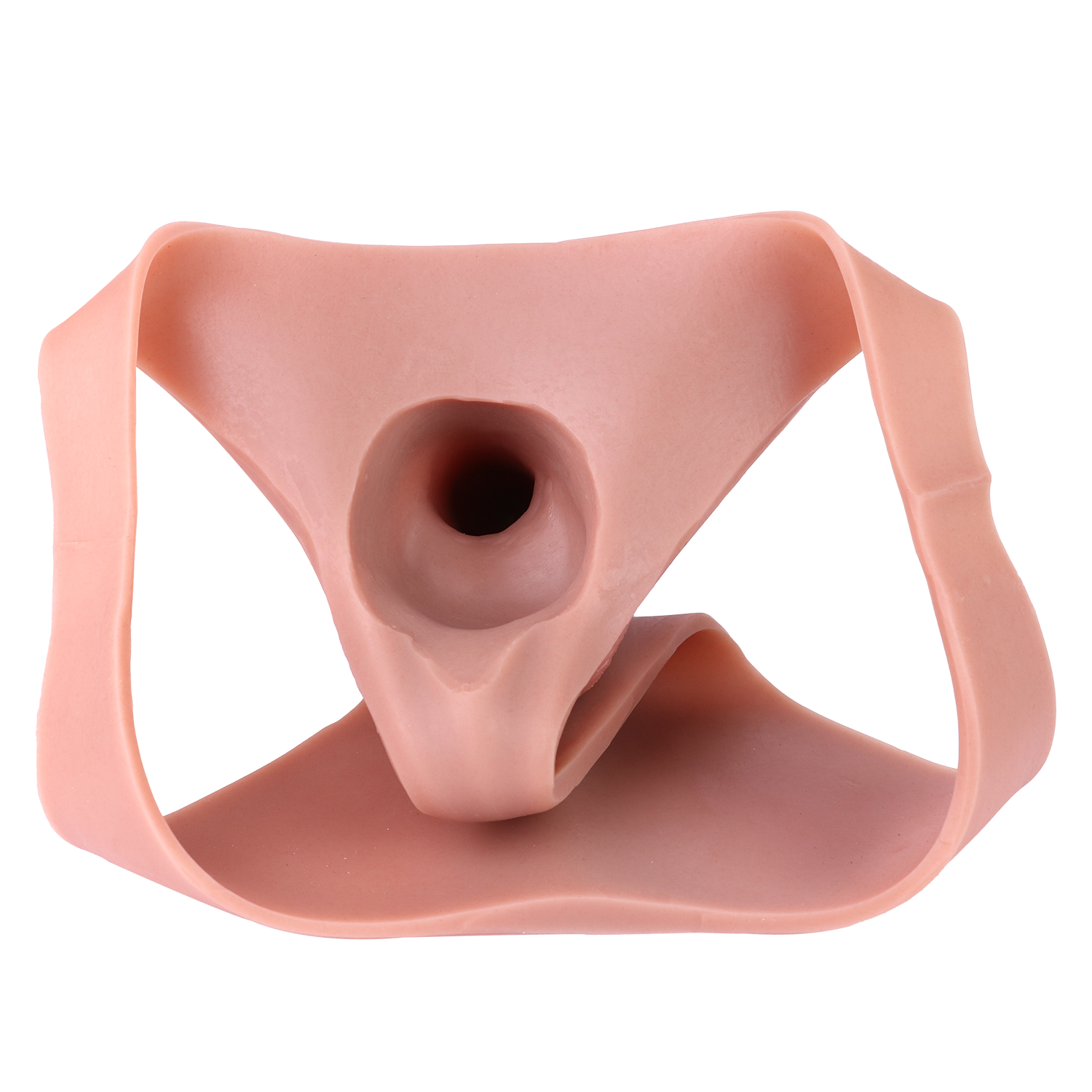 8 Inch Silicone Wearable Hollow Dildo Panties