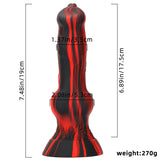 画像をギャラリー ビューアにロード Dog Knot Silicone Dildo Anal