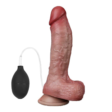 7 Inch Soft Ultra-Realistic Inflatable Dildo