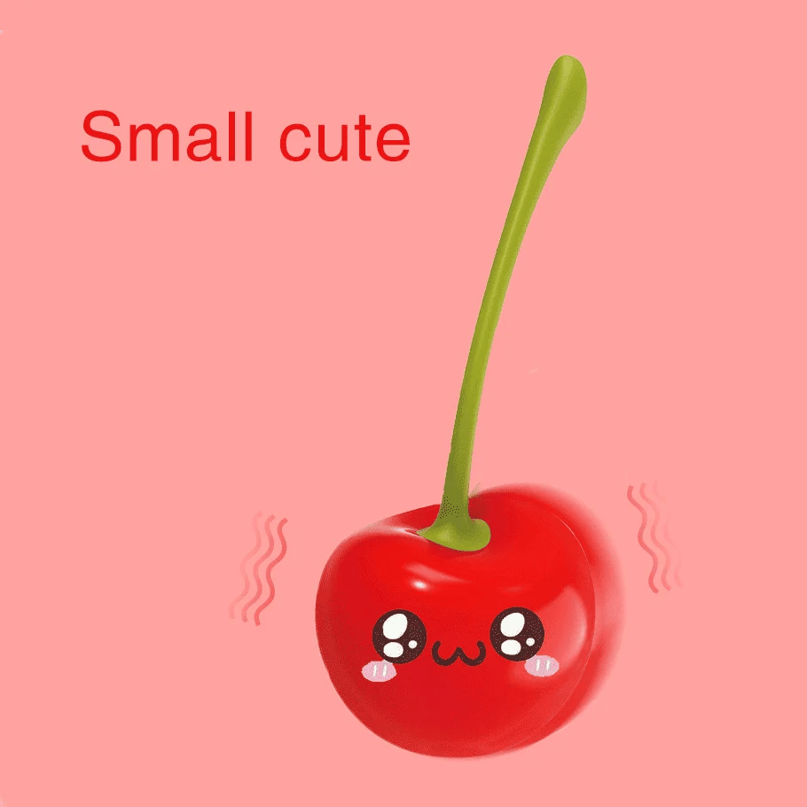 Small Cute Realistic Cherry Clitoral Vibrator