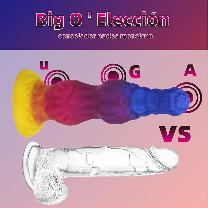 Silicone Double Knot Fantasy Dragon Dildo