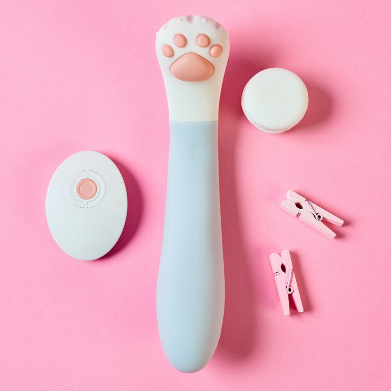Cute Cat Paw Female G Spot Vibrator