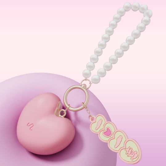Pink Pendant APP Discreet Cute Vibrator