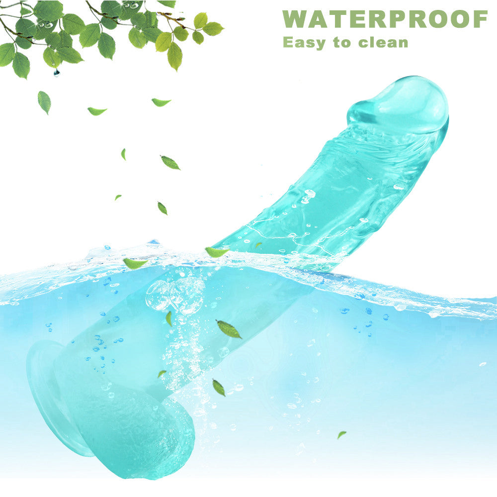 12 Inch Green Big Jelly Dildo