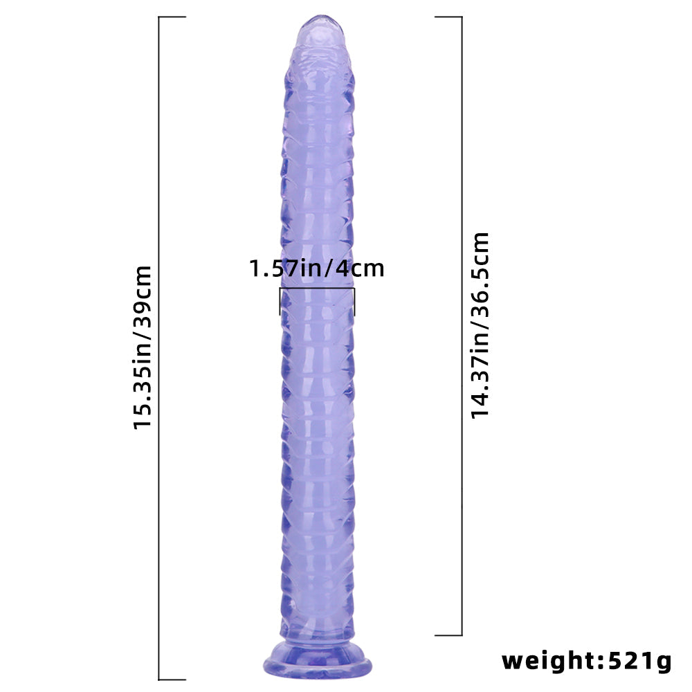 15 Inch Textured Bump Monster Snake Dildo