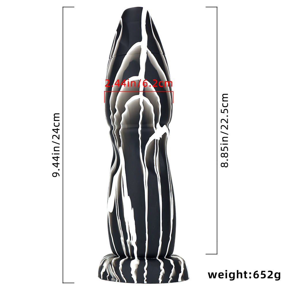 9 Inch Conical Water Bottle Big Anal Dildo