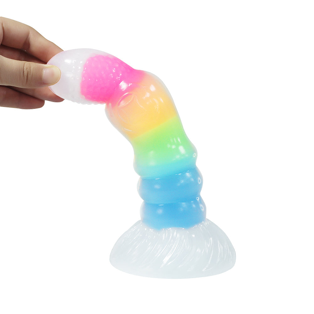 Unicorn Glow-in-the-Dark Anal Dildo