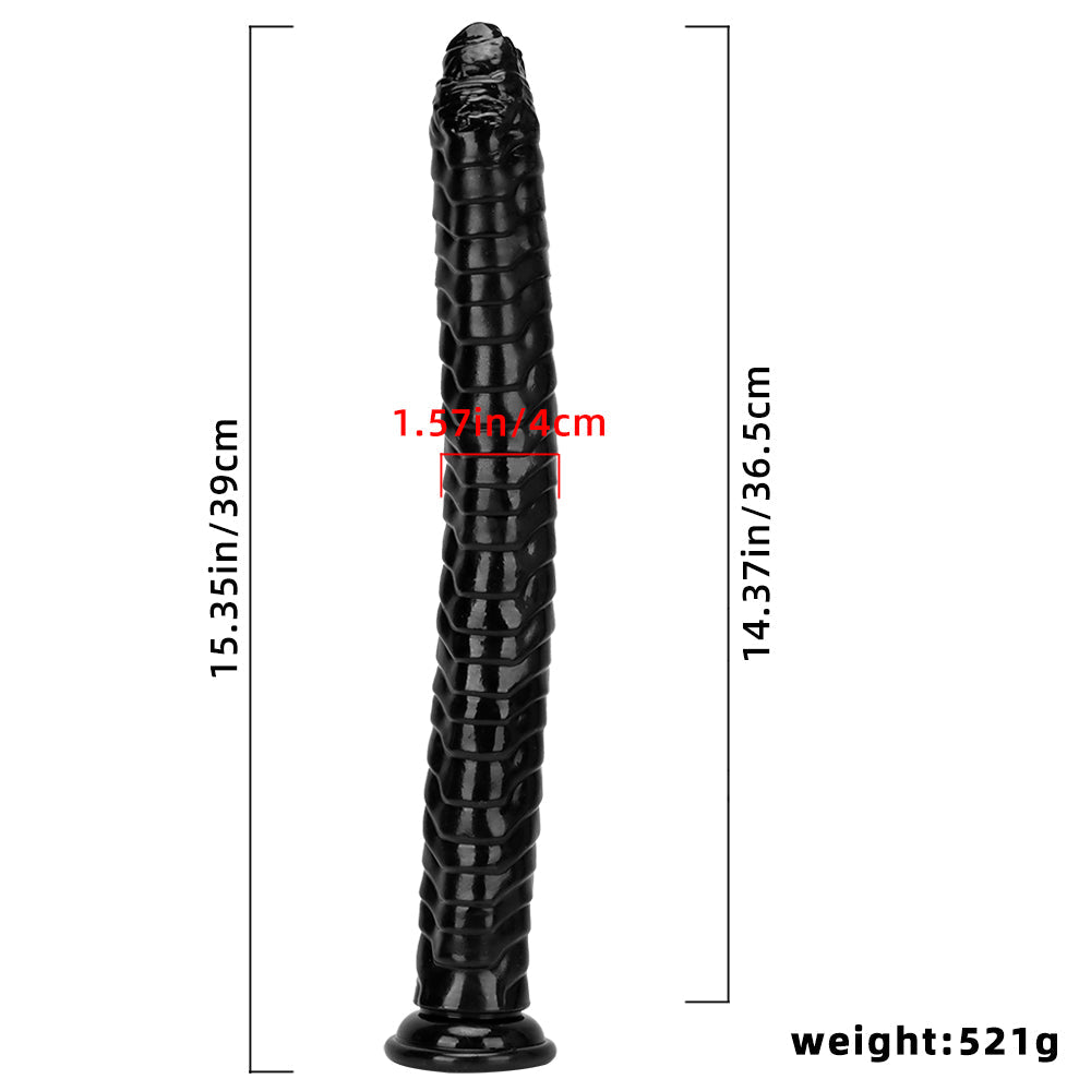 15 Inch Textured Bump Monster Snake Dildo
