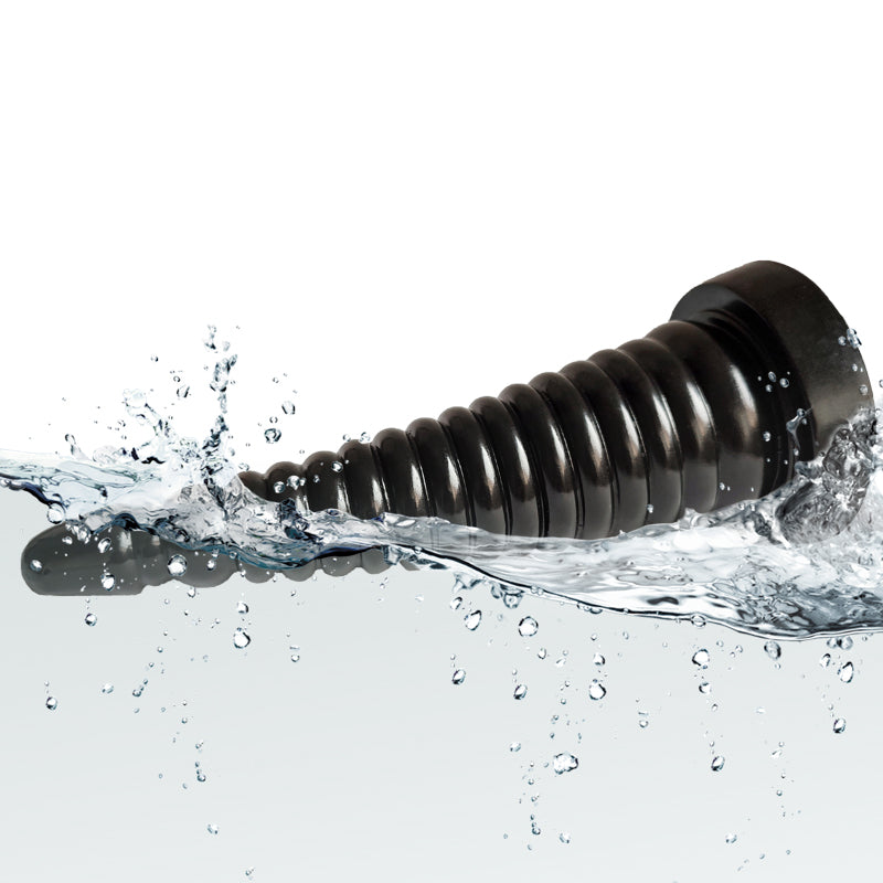 9 Inch Threaded Unicorn Tapered Anal Dildo
