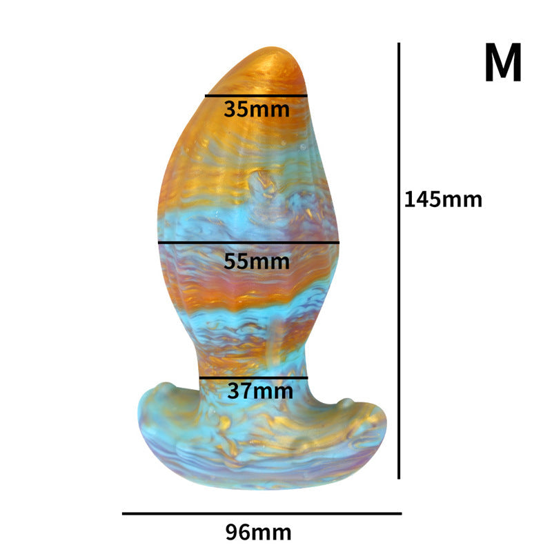 Color P-spot Stimulation Huge Butt Plug