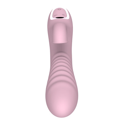 Silicone Wave Dual Stimulation G Spot Vibrator