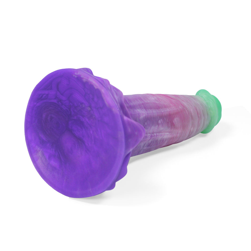 8 Inch Curved Animal Snake Dildo