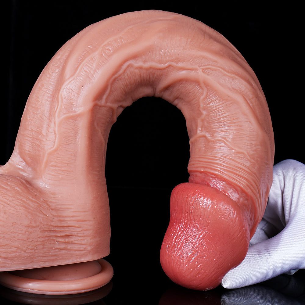 14 Inch Long Realistic Silicone Giant Dildo