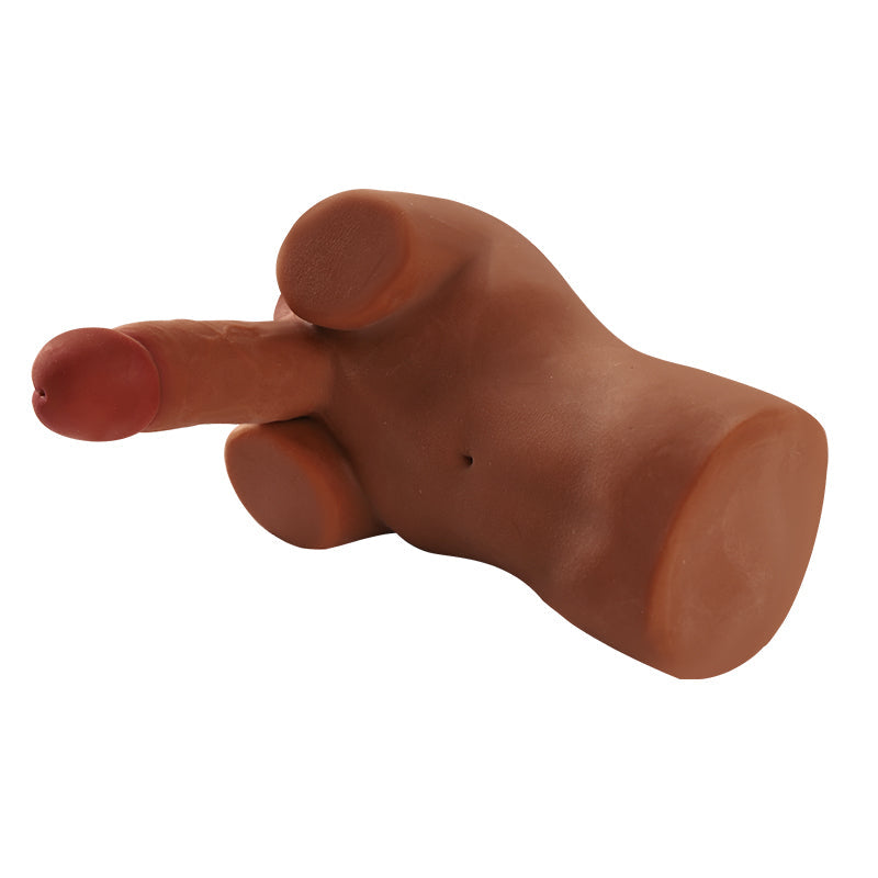 Small Realistic Beginner Male Torso Dildo