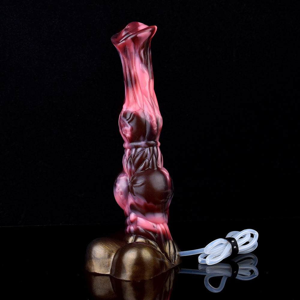 10 Inch Fantasy Knot Horse Squirting Dildo