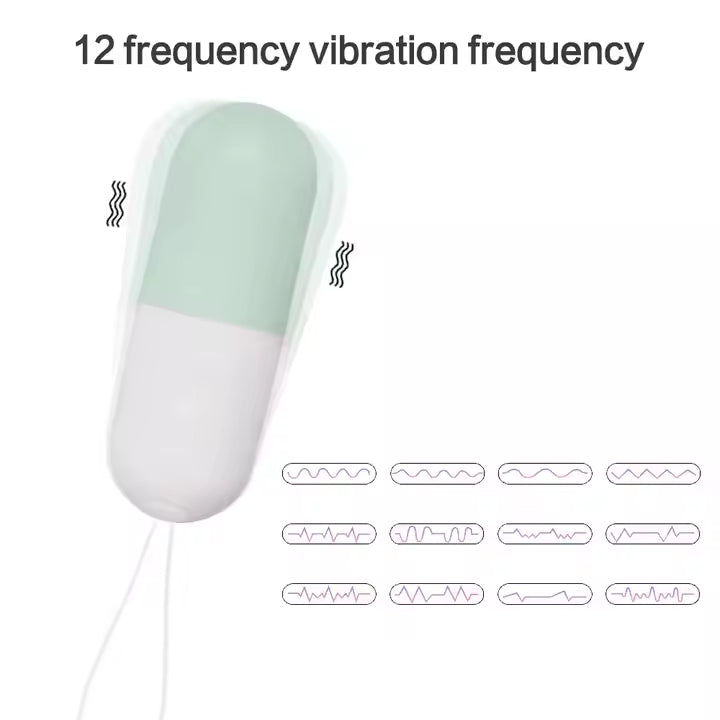 High Frequency Vibration Wireless Remote Control Mini Vibrator
