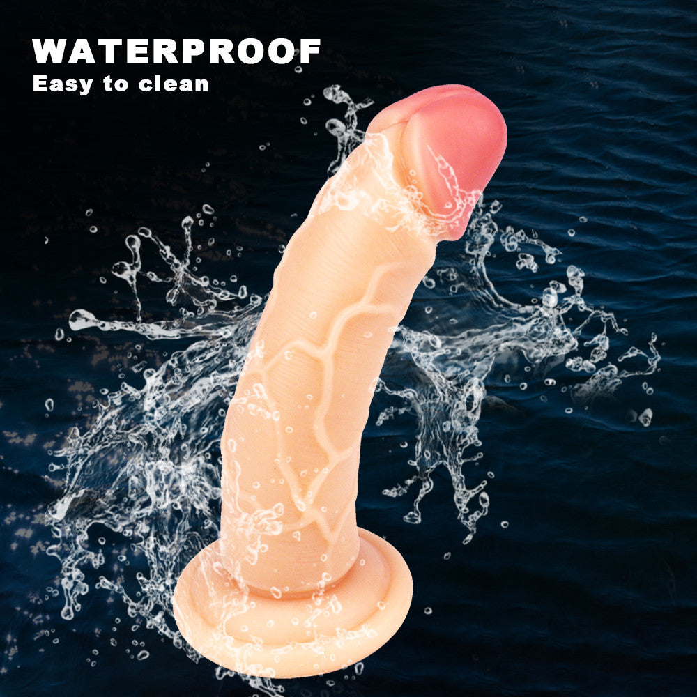 6 Inch Curved Beginner Small Dildo