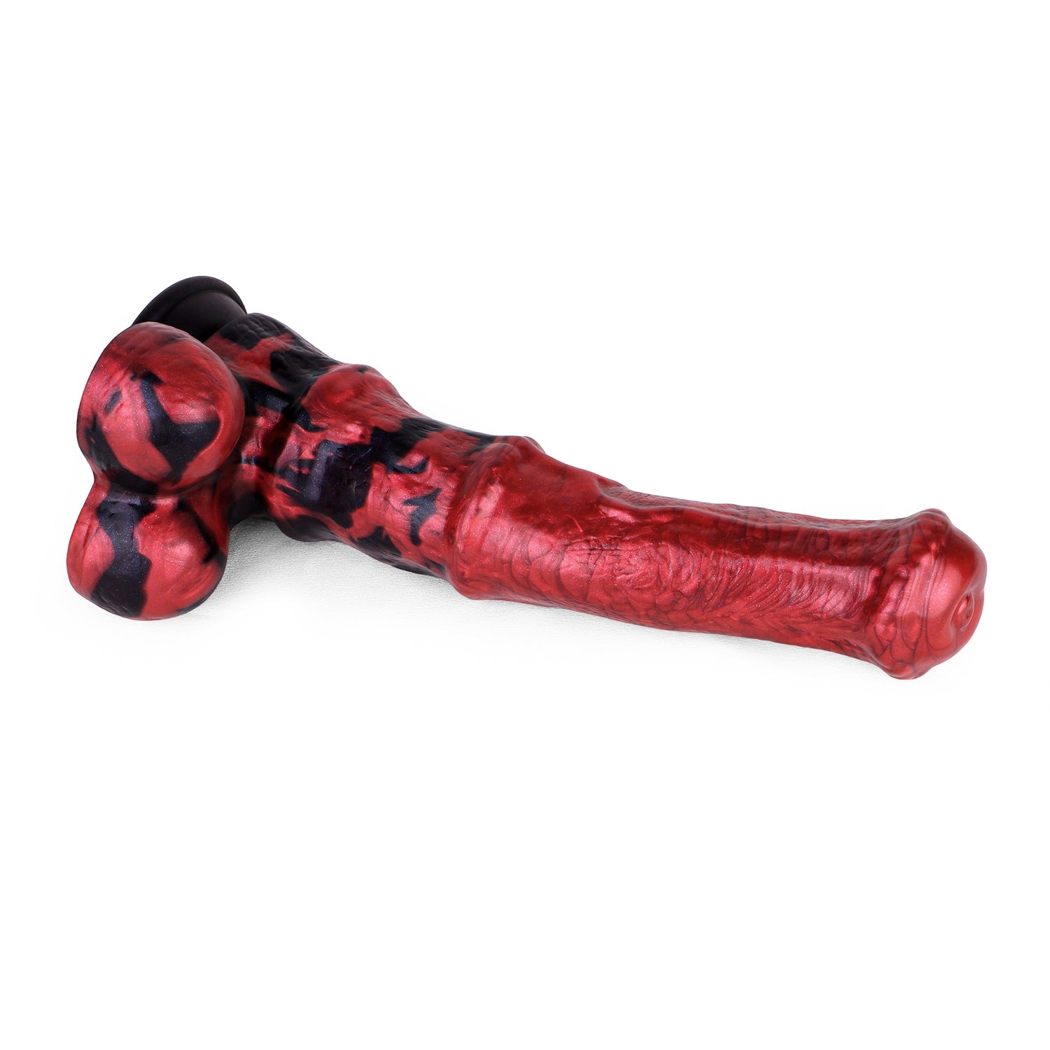 Red Realistic Silicone Big Beast Horse Dildo