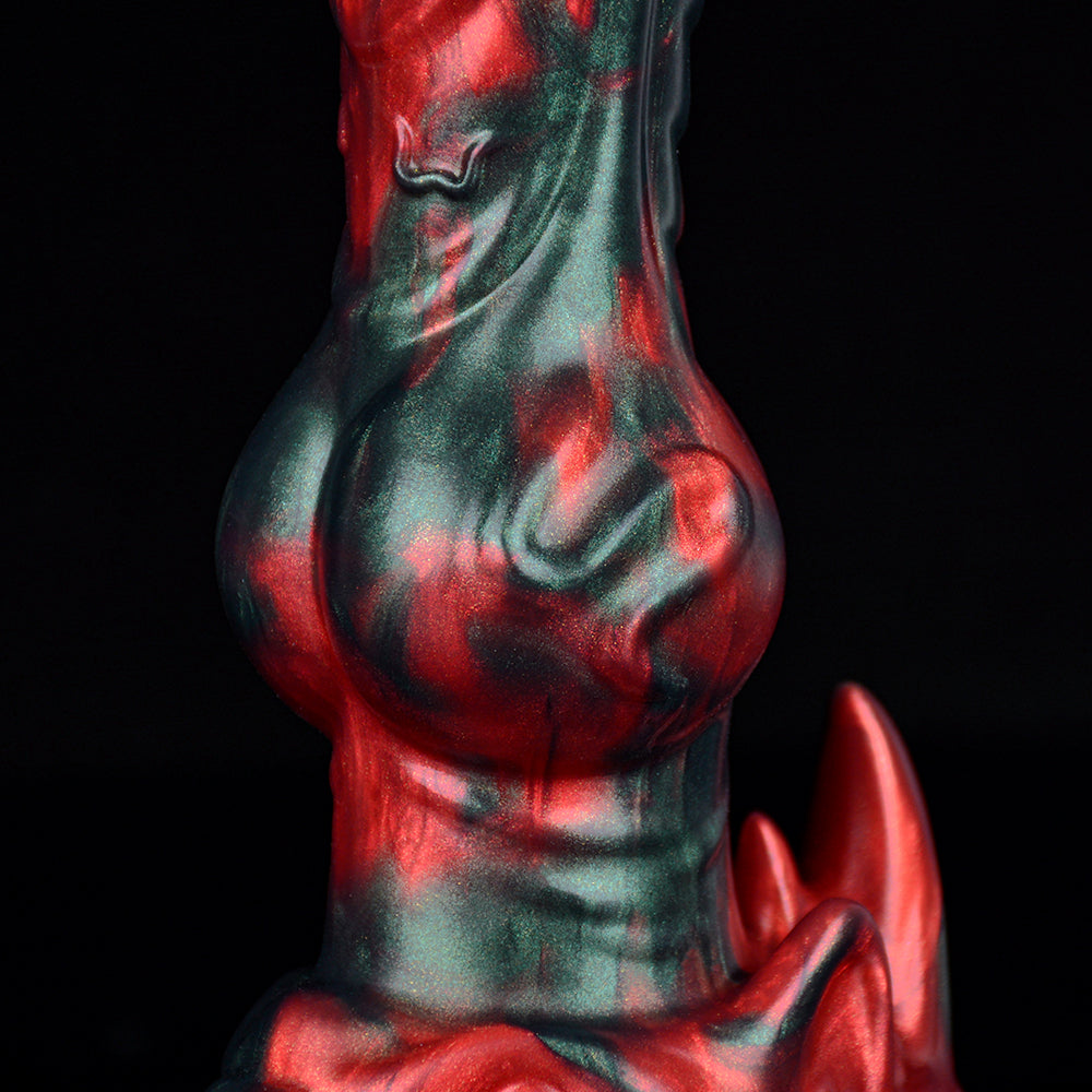 7 Inch Soft Base Spiked Wolf Dildo