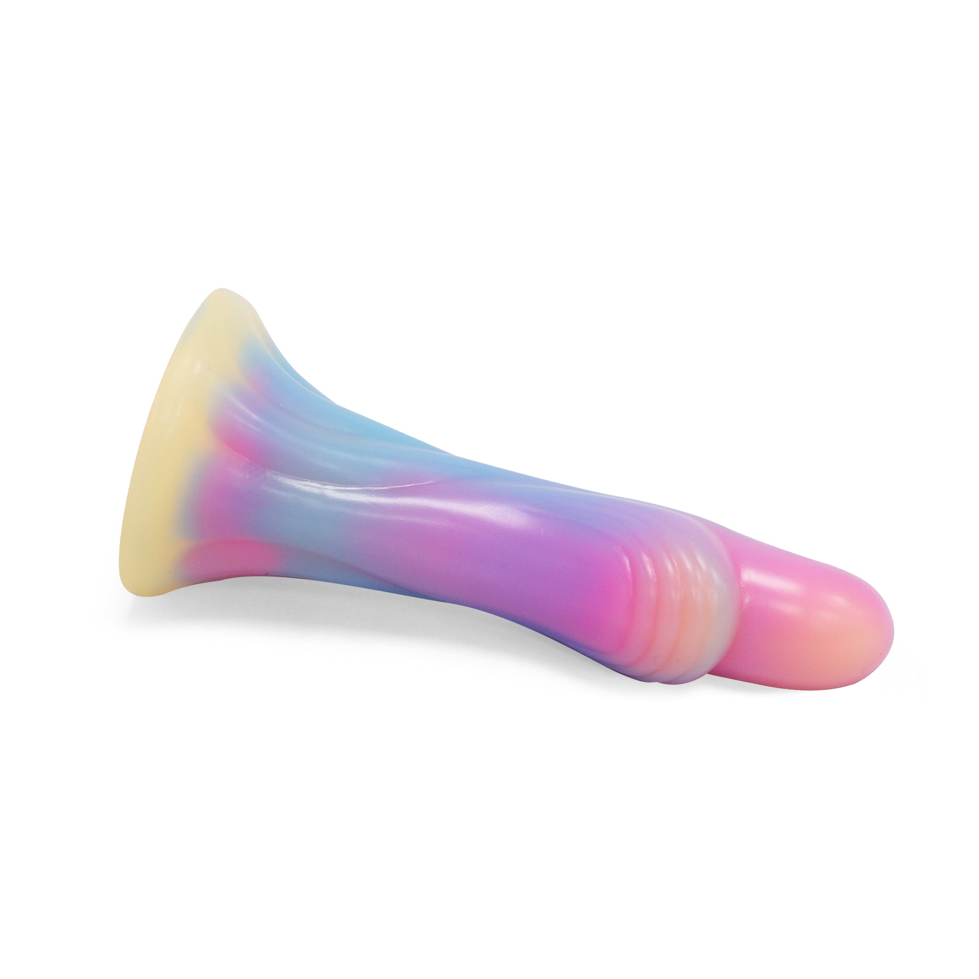 6.18 Inch Colorful Thumb Fantasy Anal Dildos