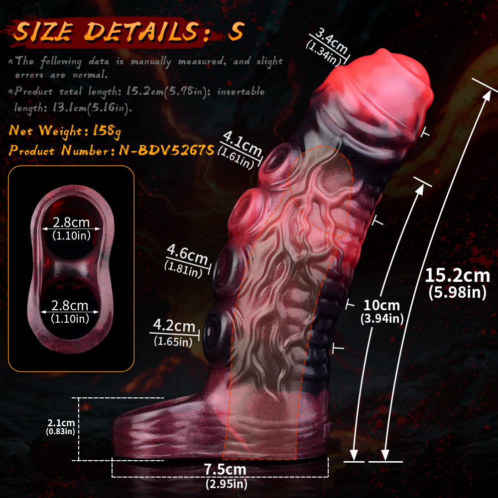 Octopus Tentacle Fantasy Vibrating Penis Sleeve