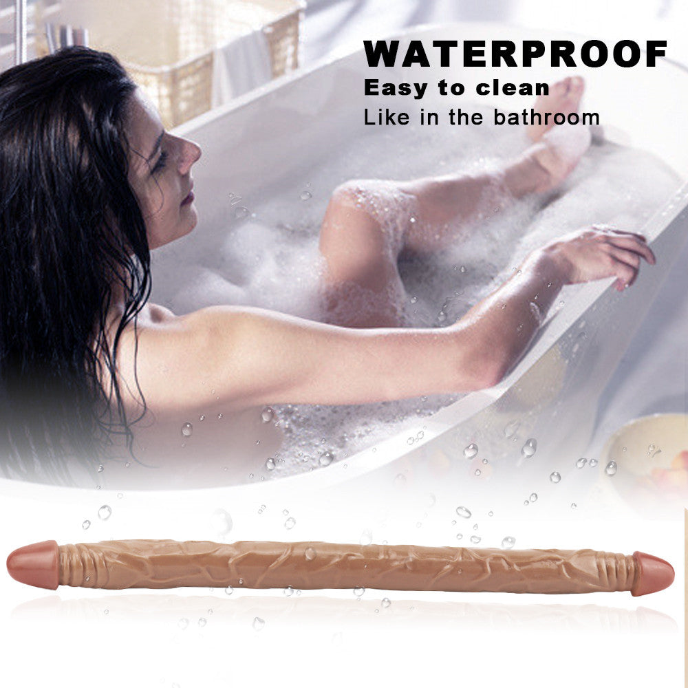 22 Inch Long Realistic Lesbian Double Dildo