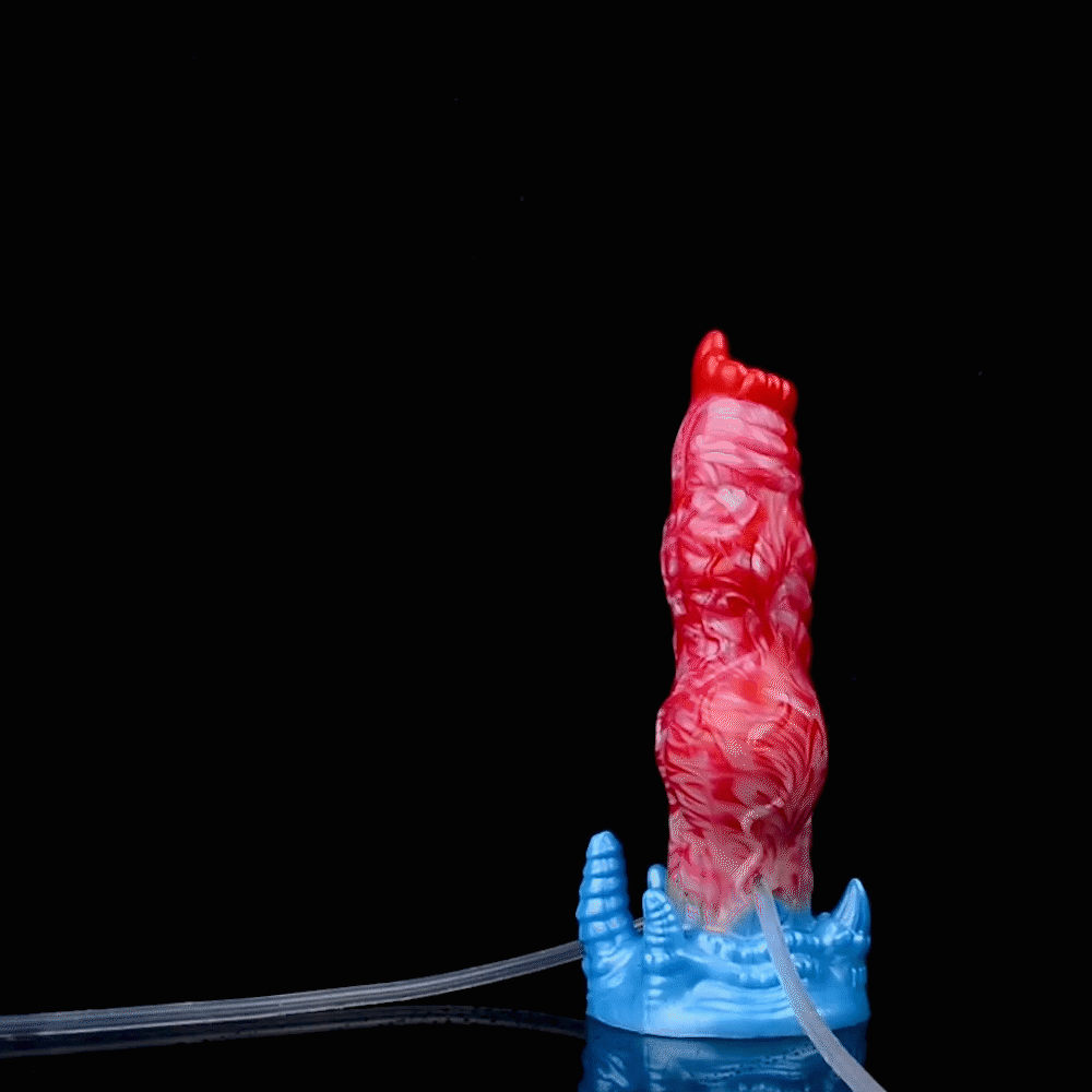 7 Inch Knot Inflatable Ejaculating Dildo