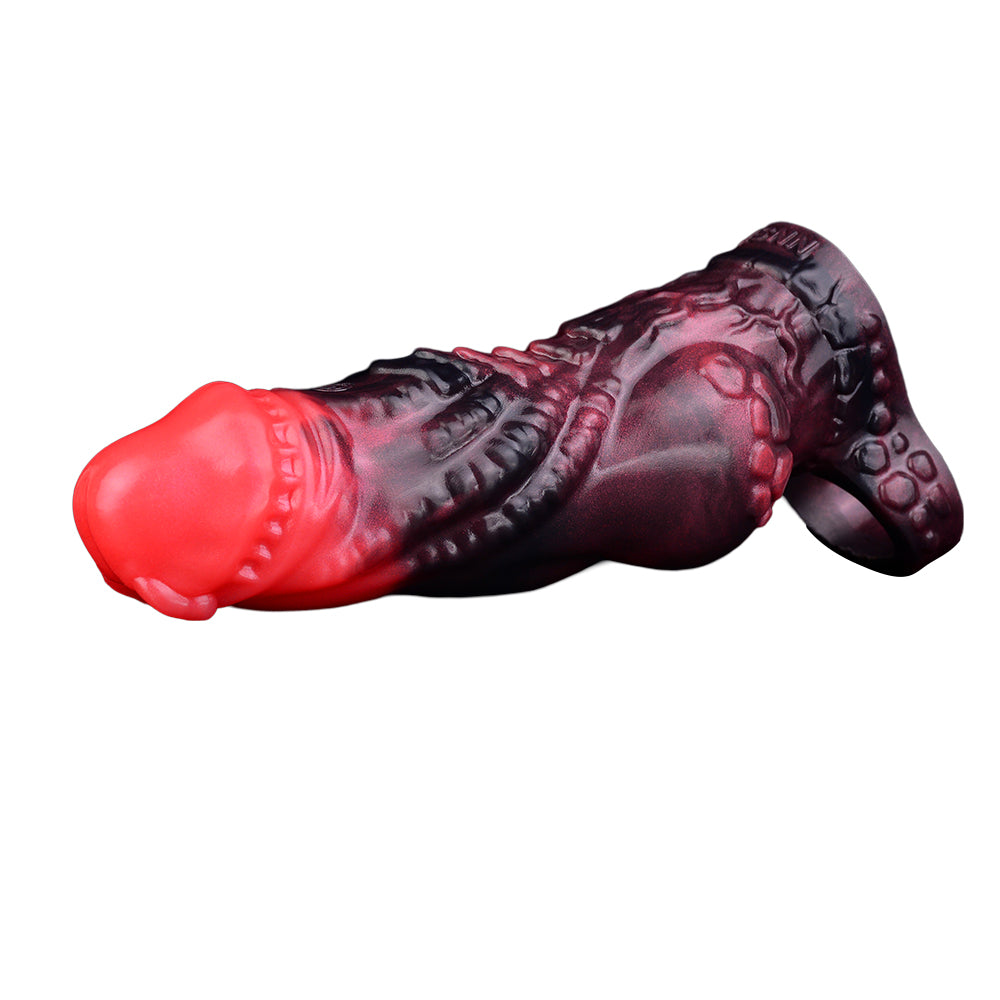 Alien Fantasy Knot Vibrating Penis Sleeve