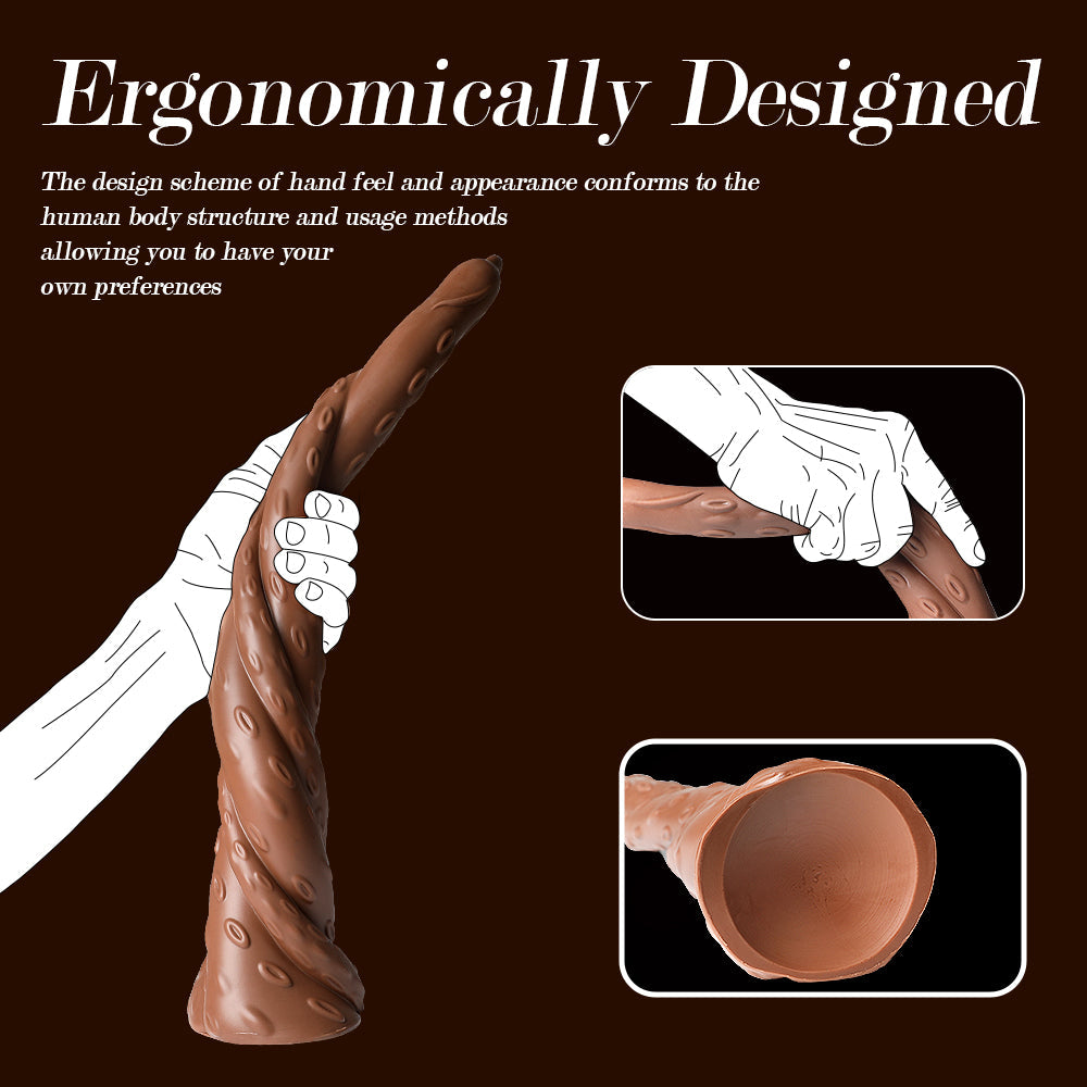 16 Inch Long Tenticle Anal Dildo