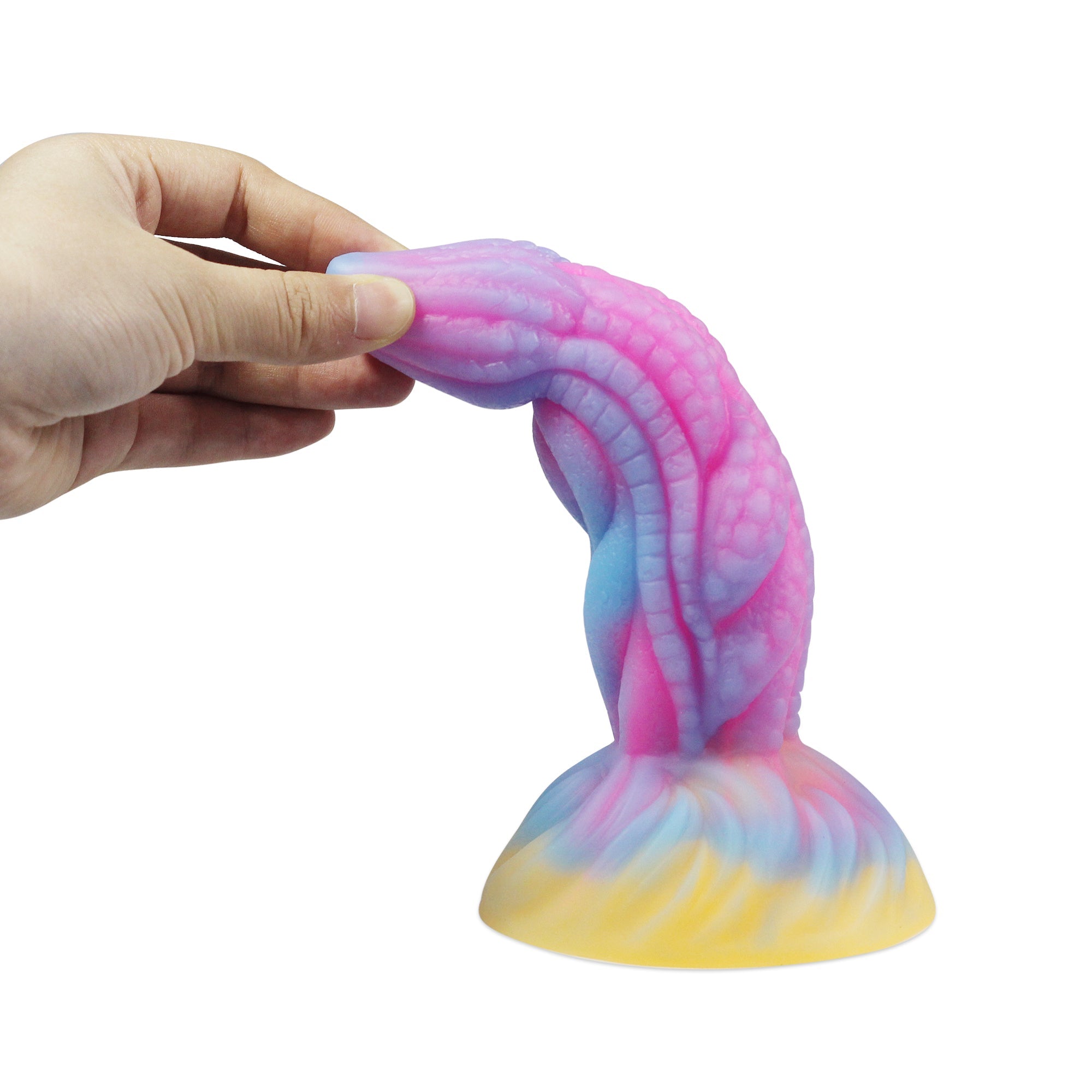 7 Inch Fantasy Glow In The Dark Dragon Dildo
