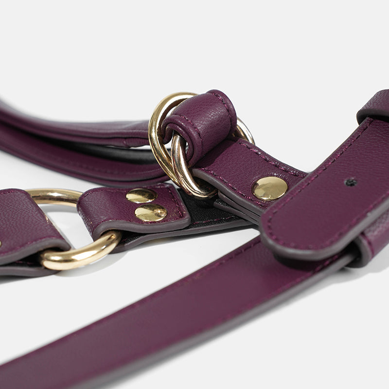 Well Made Quality Leather Dildo Strap On Harness