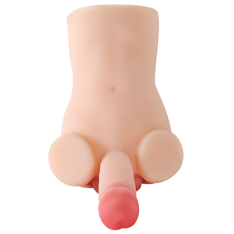 Small Realistic Beginner Male Torso Dildo