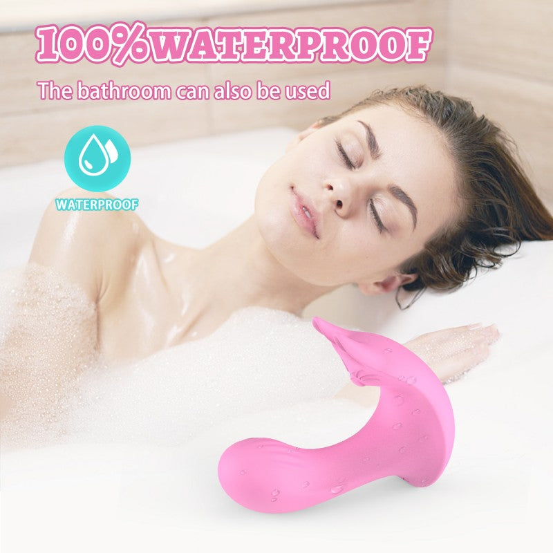 Pink Wearable Dual Motor Vibrating Panties
