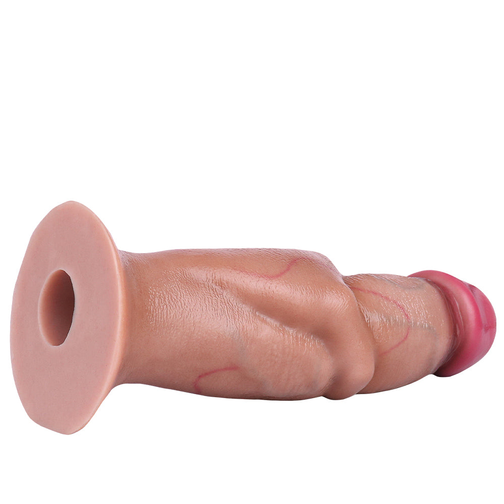 Silicone Unique Realistic Inflatable Ovipositor Dildo