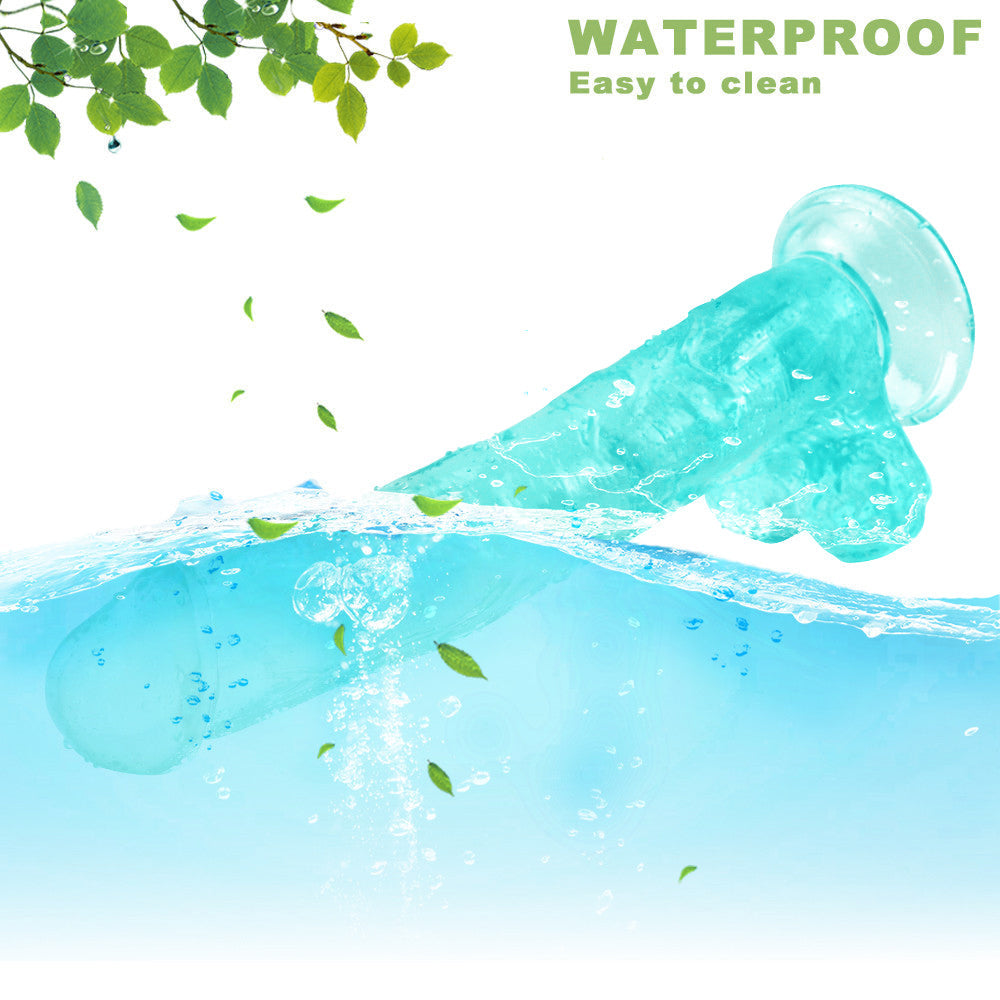 10 Inch Green Big Jelly Dildo