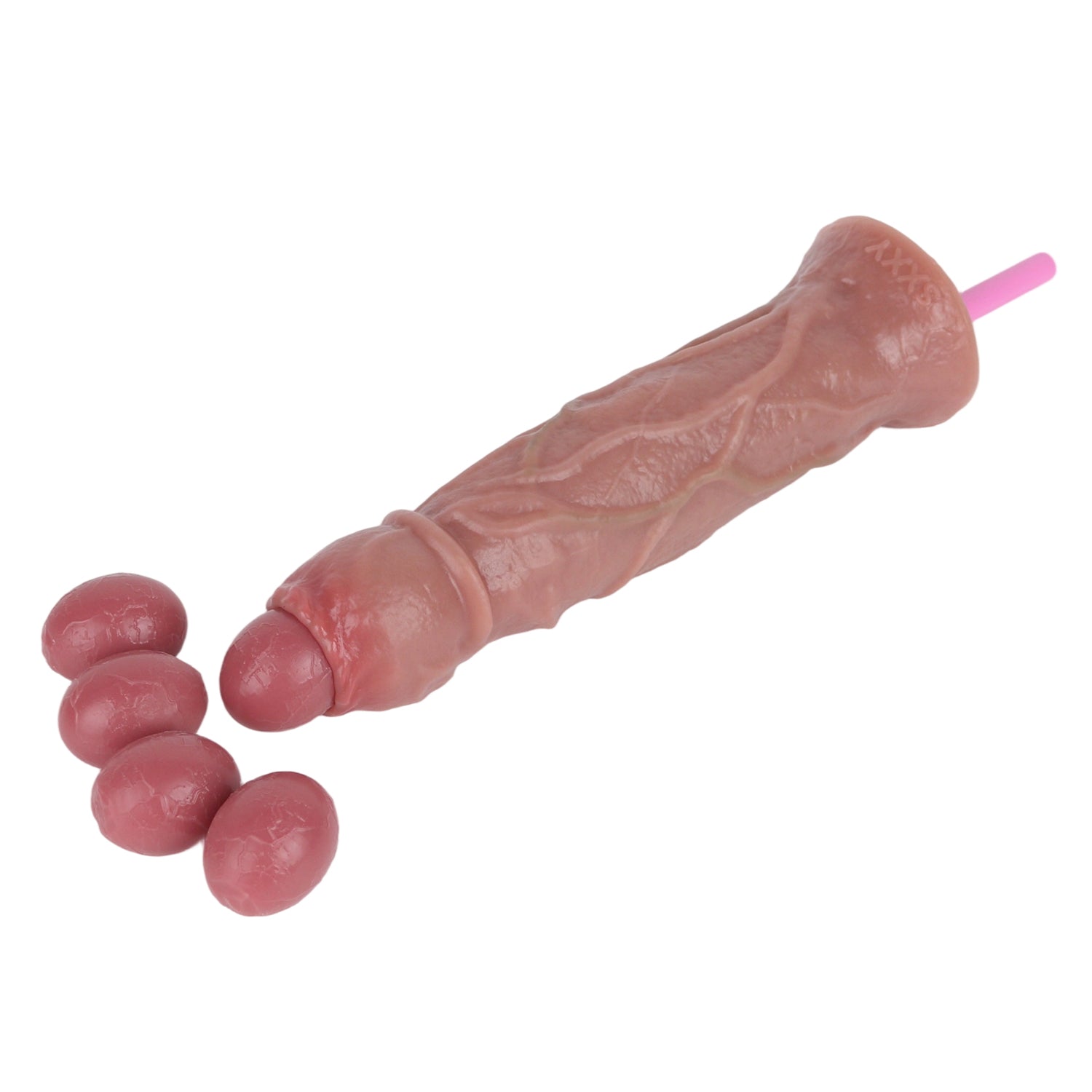 8 Inch Silicone Realistic Putter Ovipositor Dildo