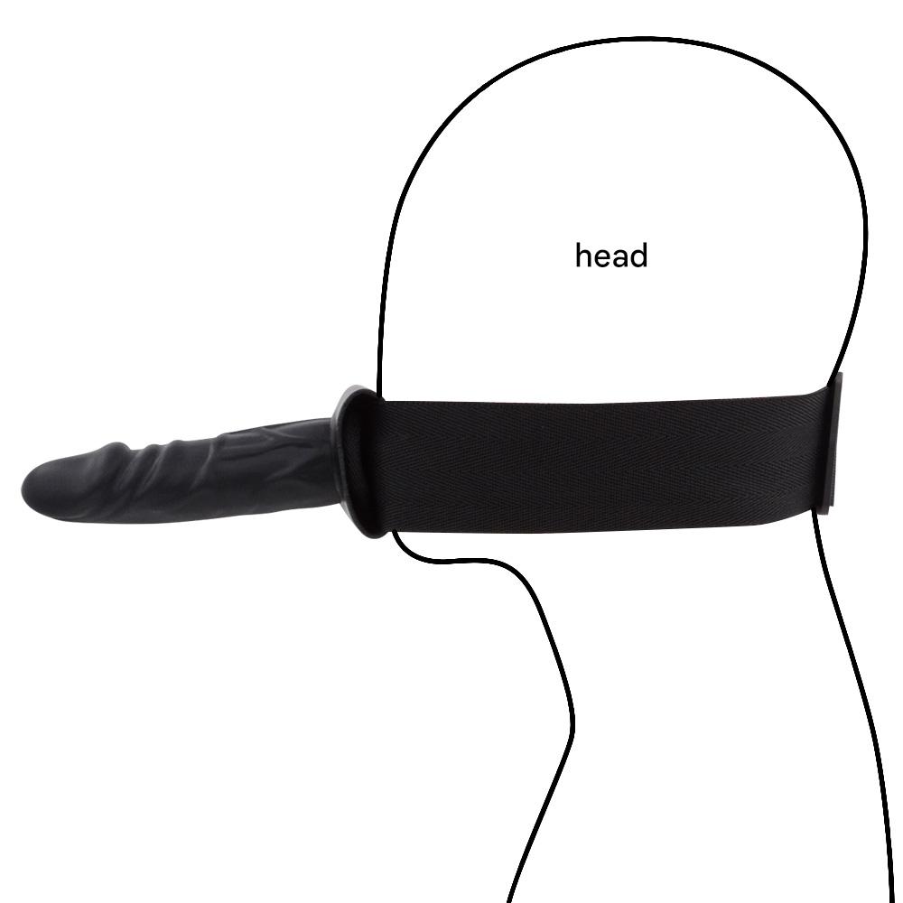 Chin Dildo Multi Purpose Strap On Facial Gag
