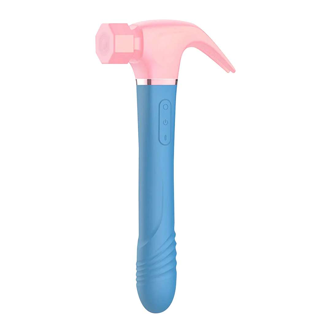 3 in 1 Hammer Disguise Sucking Thrust Vibrator