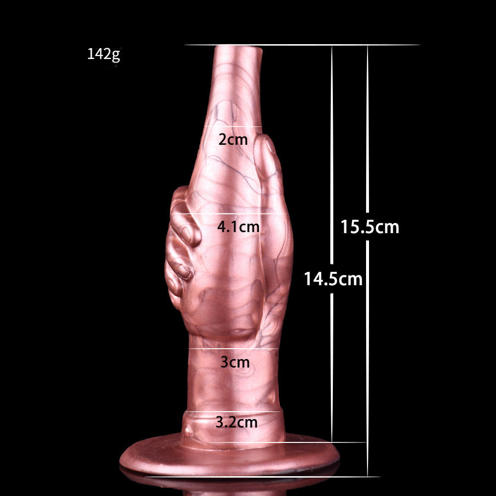 6 Inch Silicone Cup Hand Fist Dildo