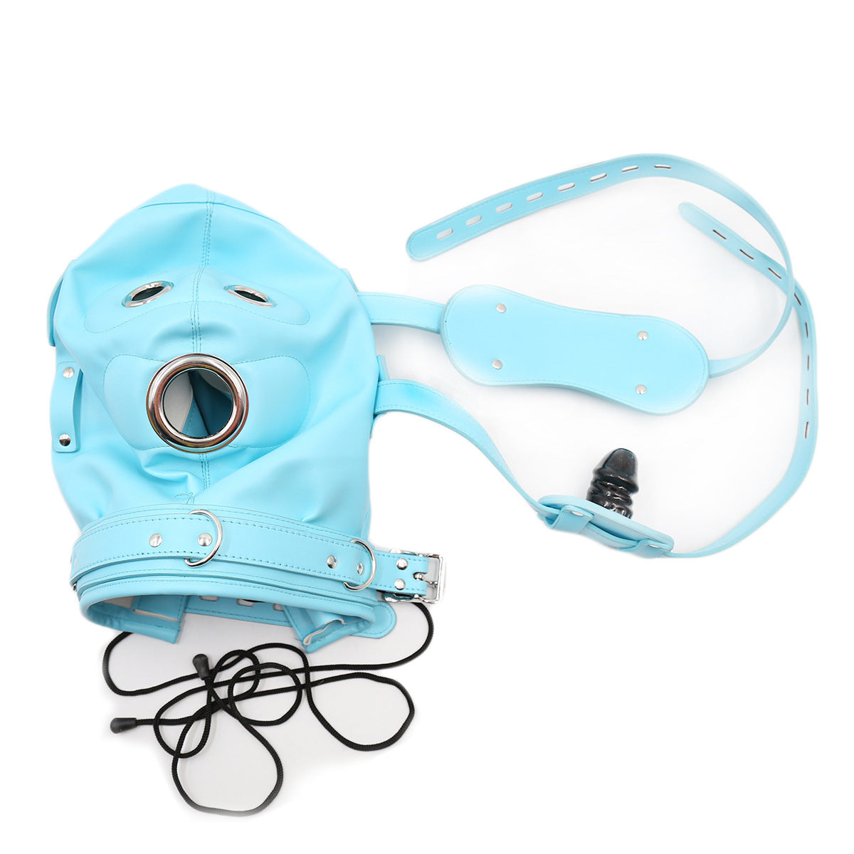 Bondage Sex BDSM Gag Dildo Mask