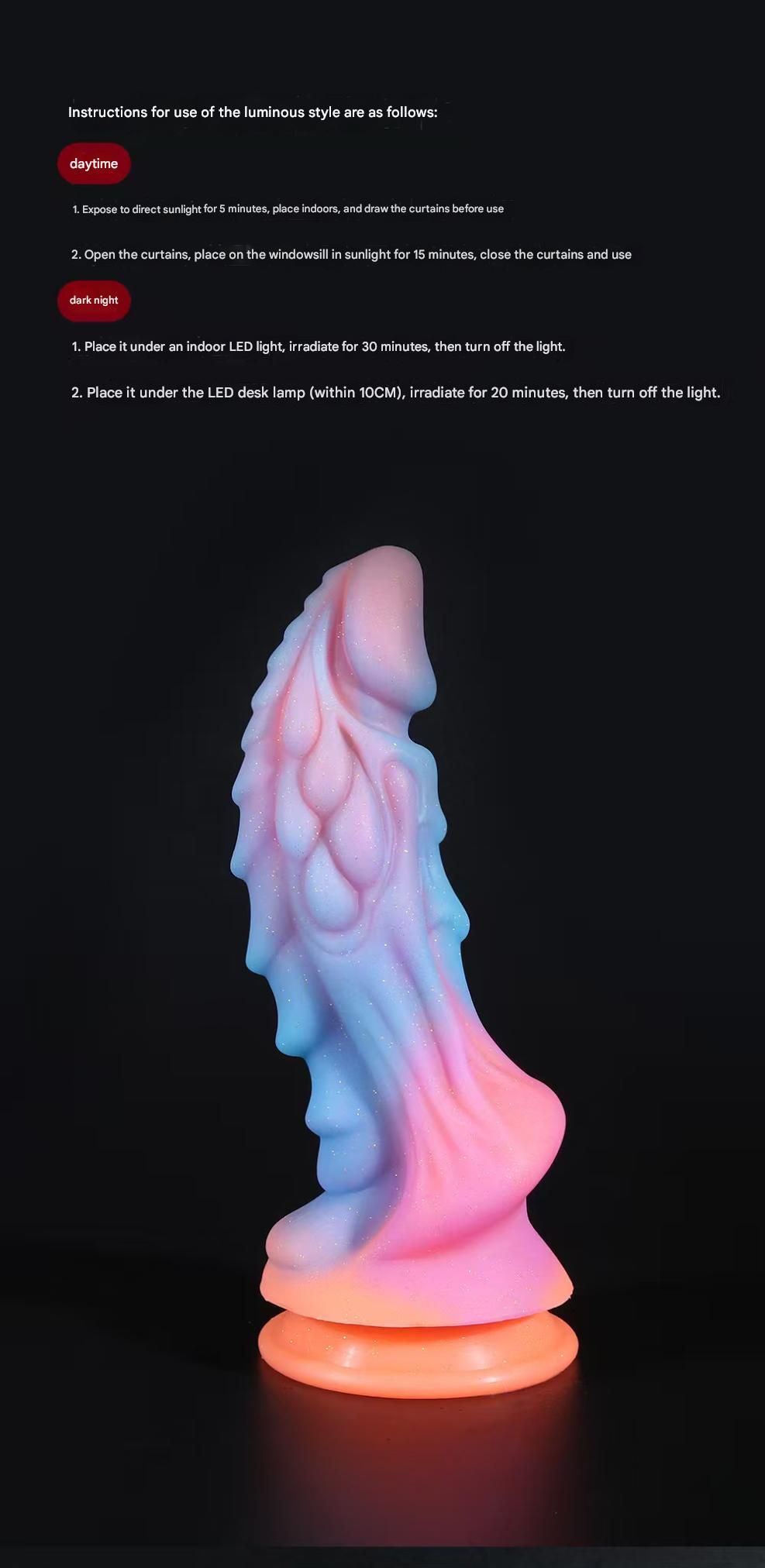 Fantasy Glow in the Dark Dragon Dildo