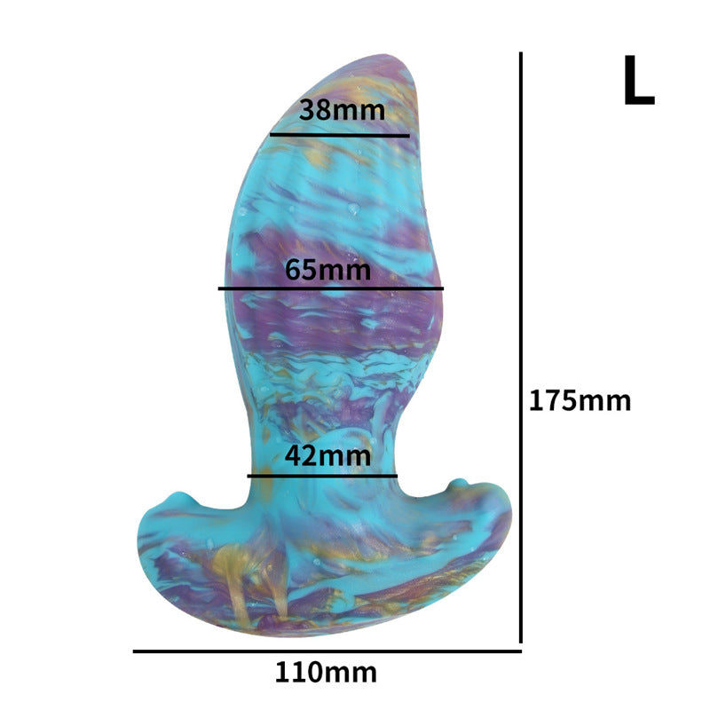 Color P-spot Stimulation Huge Butt Plug