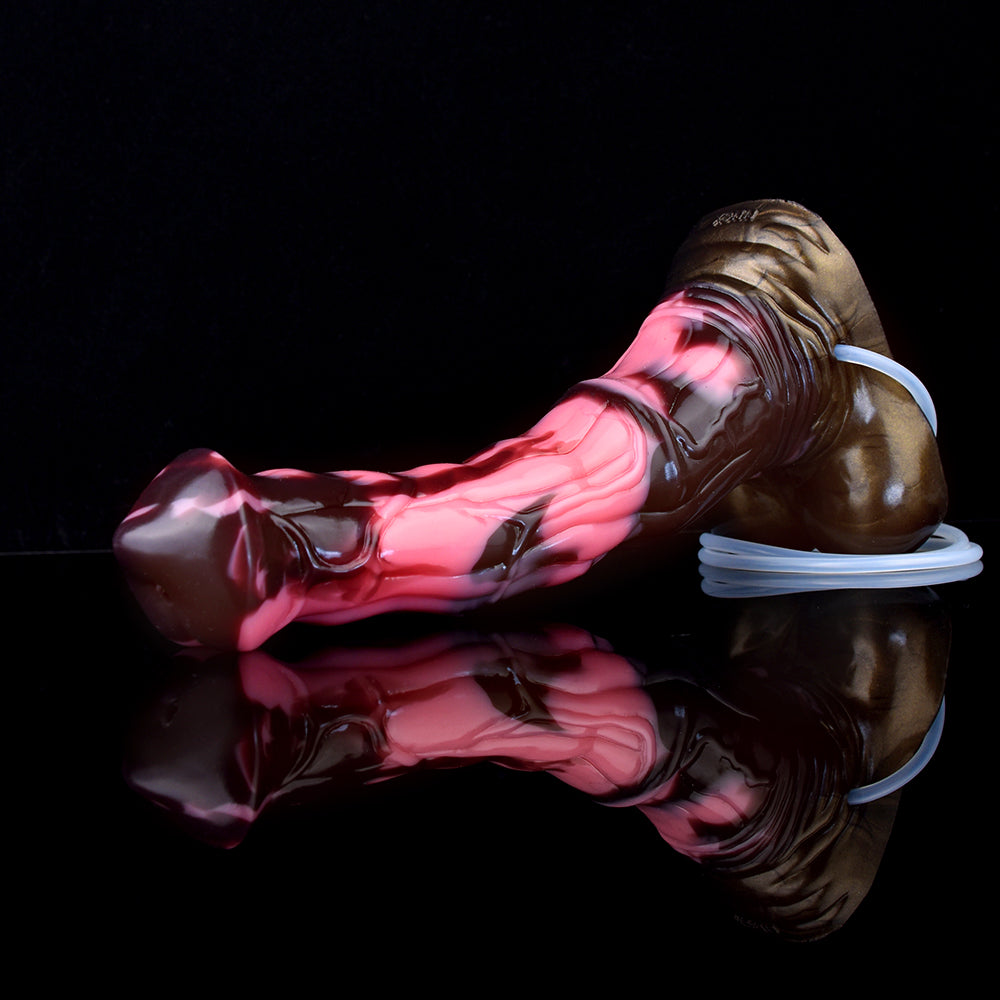 10 Inch Fantasy Silicone Horse Ejaculating Dildo
