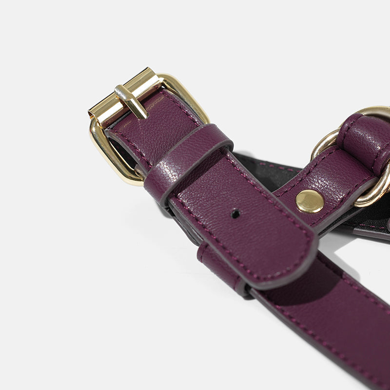 Well Made Quality Leather Dildo Strap On Harness