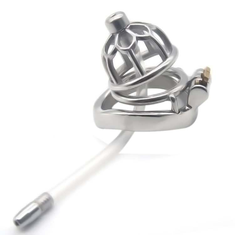 Flower Small Metal Chastity Cage