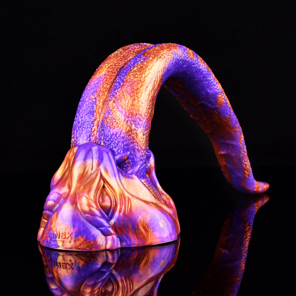 Long Tongue Gradient Fantasy Monster Dildo